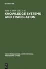 Image for Knowledge systems and translation