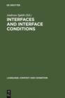 Image for Interfaces and Interface Conditions