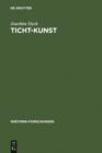 Image for Ticht-Kunst: Deutsche Barockpoetik und rhetorische Tradition. Mit einer Bibliographie zur Forschung 1966-1986