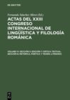 Image for Seccion 5: Edicion y critica textual. Seccion 6: Retorica, poetica y teoria literaria