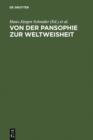 Image for Von der Pansophie zur Weltweisheit: Goethes analogisch-philosophische Konzepte