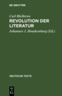 Image for Revolution der Literatur : 23