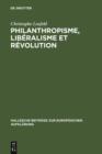 Image for Philanthropisme, Liberalisme et Revolution: Le &#39;Braunschweigisches Journal&#39; et le &#39;Schleswigsches Journal&#39; (1788-1793) : 17