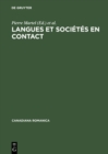 Image for Langues et societes en contact: Melanges offerts a Jean-Claude Corbeil