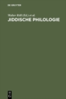Image for Jiddische Philologie: Festschrift fur Erika Timm