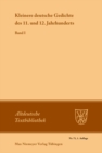 Image for Kleinere Deutsche Gedichte Des 11. Und 12. Jahrhunderts: Band I : 71