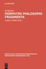 Image for Porphyrii Philosophi fragmenta: Fragmenta Arabica David Wasserstein interpretante