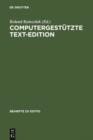 Image for Computergestutzte Text-Edition