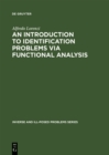 Image for An Introduction to Identification Problems via Functional Analysis : 26