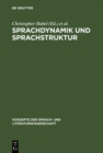 Image for Sprachdynamik und Sprachstruktur: Ansatze zur Sprachtheorie