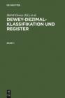 Image for Dewey-Dezimalklassifikation und Register: DDC 22