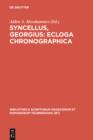 Image for Syncellus, Georgius: Ecloga chronographica