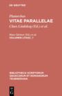 Image for Plutarchus: Vitae parallelae. Volumen I/Fasc. 1 : 1672