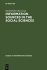 Image for Information Sources in the Social Sciences