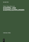 Image for Exempel und Exempelsammlungen : 2