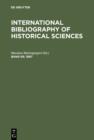 Image for International bibliography of historical sciences.