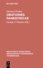 Image for Orationes panegyricae