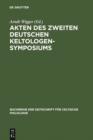 Image for Akten des Zweiten Deutschen Keltologen-Symposiums: (Bonn, 2.-4. April 1997)