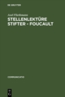 Image for Stellenlekture Stifter - Foucault