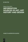 Image for Information sources in art, art history and design