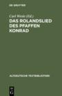 Image for Das Rolandslied des Pfaffen Konrad. : 69