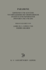 Image for Paramone: Editionen und Aufsatze von Mitgliedern des Heidelberger Instituts fur Papyrologie zwischen 1982 und 2004 : 16