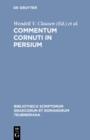 Image for Commentum Cornuti in Persium