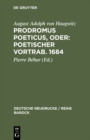 Image for Prodromus Poeticus, Oder: Poetischer Vortrab. 1684