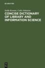Image for Concise Dictionary of Library and Information Science
