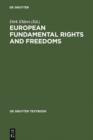 Image for European fundamental rights and freedoms