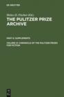 Image for Chronicle of the Pulitzer Prizes for Fiction: Discussions, Decisions and Documents