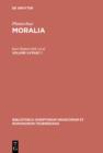 Image for Moralia: Volume VI/Fasc 1