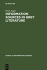 Image for Information Sources in Grey Literature