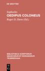 Image for Oedipus Coloneus