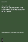 Image for Poetic diction in the Old English meters of Boethius