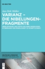 Image for Varianz – die Nibelungenfragmente