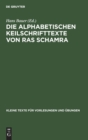 Image for Die Alphabetischen Keilschrifttexte Von Ras Schamra