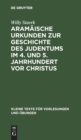 Image for Aramaische Urkunden Zur Geschichte Des Judentums Im 4. Und 5. Jahrhundert VOR Christus