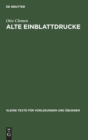 Image for Alte Einblattdrucke