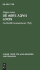 Image for De aere aqvis locis