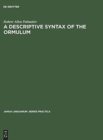 Image for A descriptive syntax of the Ormulum