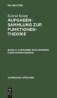 Image for Aufgaben Zur Hoheren Funktionentheorie