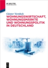 Image for Wohnungswirtschaft und die Wohnungsmarkte in Deutschland