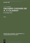 Image for Oeuvres Choisies de A. V. Cajanov