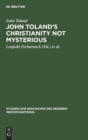 Image for John Toland&#39;s Christianity Not Mysterious