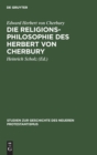 Image for Die Religionsphilosophie Des Herbert Von Cherbury