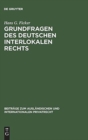 Image for Grundfragen des deutschen interlokalen Rechts