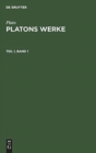 Image for Platons Werke