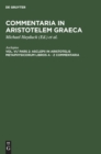Image for Asclepii in Aristotelis Metaphysicorum Libros a - Z Commentaria