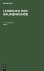 Image for Lehrbuch der Salinenkunde